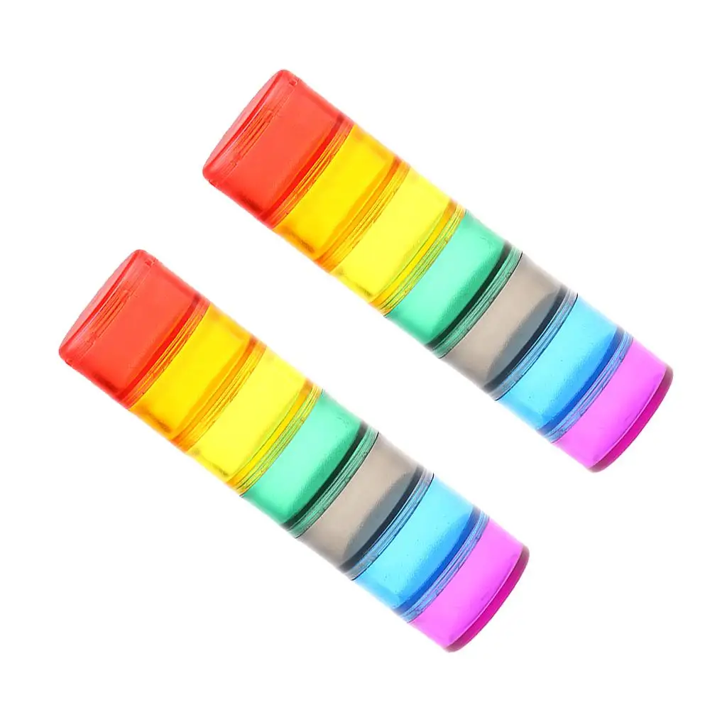 Medicine Container Pill Box Holder Weekly Organizer Pill Case Tower for and Vitamins