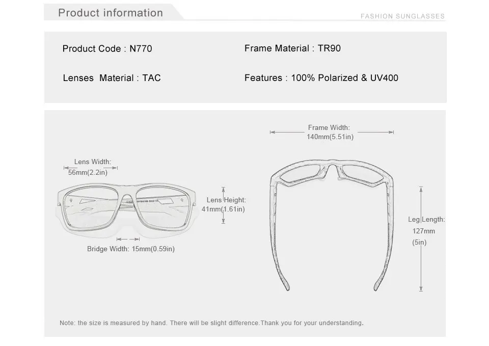 KINGSEVEN Sport Polarisierte Sonnenbrille Für Männer Rechteck Vollformat UV400 Spiegel Objektiv Gläser Mode Zebra Streifen Brillen – Detail 1