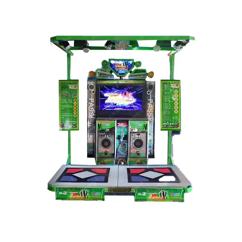 New Products Arcade game Interactive dance revolution arcade machine amusement dancing game machine music dance machine for sale