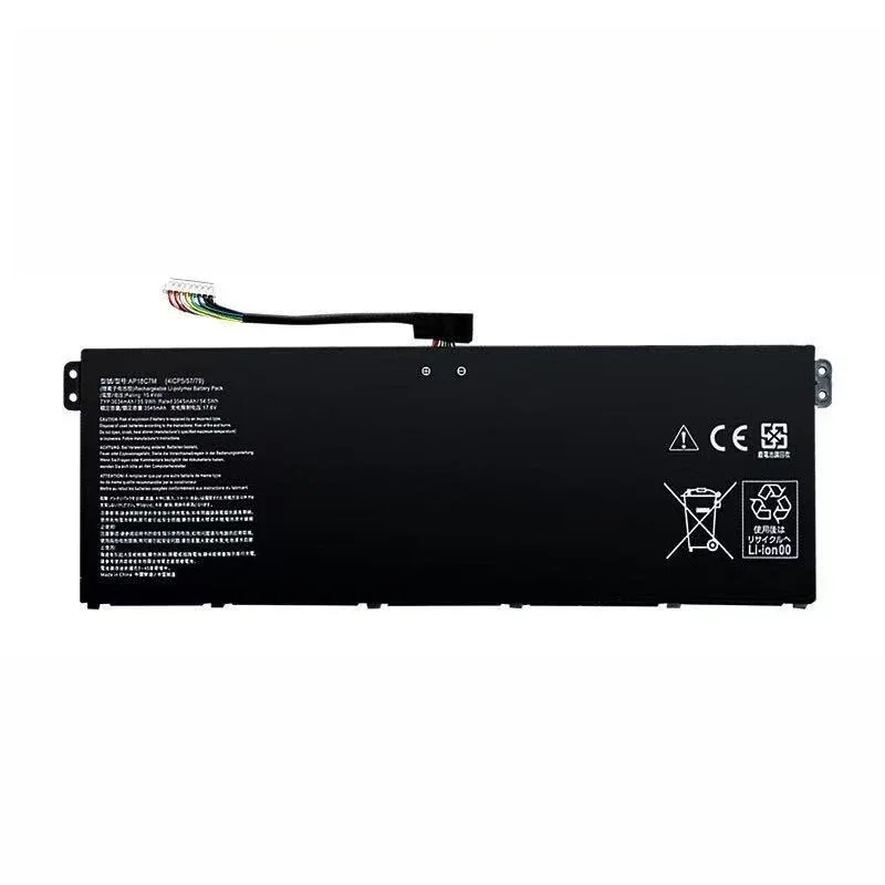 15.4V 55.9WH AP18C7M بطارية الكمبيوتر المحمول لشركة أيسر سبين 5 SF313-52-50CH SP513-54N سويفت 3 KT00407008 4ICP5/57/79 N19H3