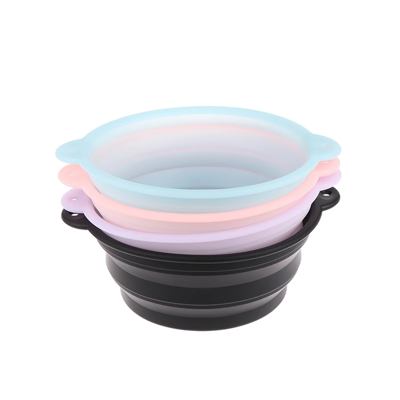 

Силиконовый умывальник с глубоким вырезом для лица, портативный, для путешествий, дома, ухода за кожей, ледяная ванна для лица, складная миска для ледяной ванны для лица