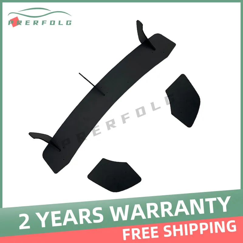 

For VW Scirocco R 2008-2016 Car Rear Bumper Diffuser Exhaust Bracket 3 Fins Boot Splitter Guard Spoiler Plate Lip Auto Parts