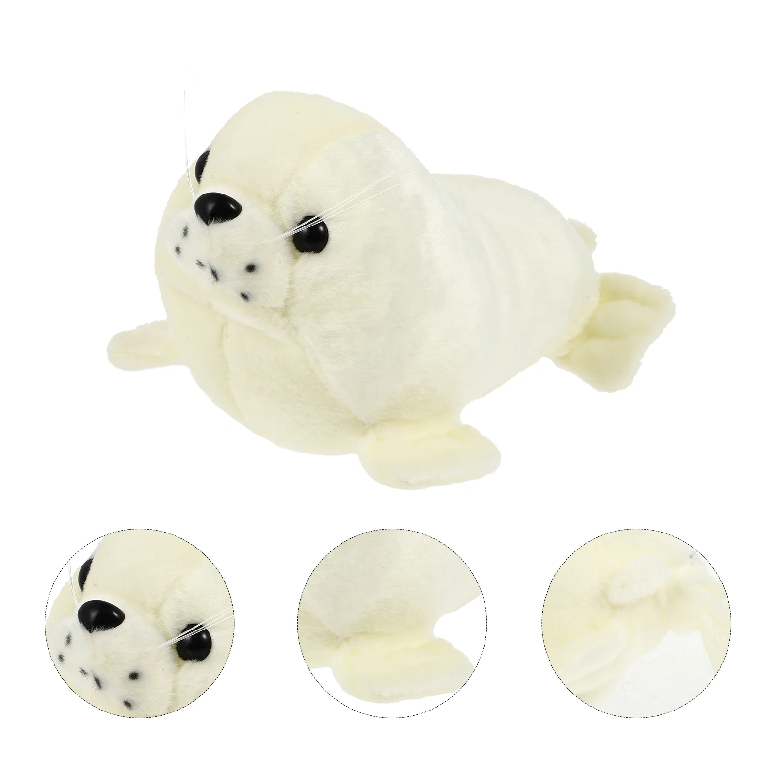 Plush Seal Toy Adorable Stuffed Animal Kids Children Toy Plush Material PP Cotton Filled Cute Cuddly Playroom