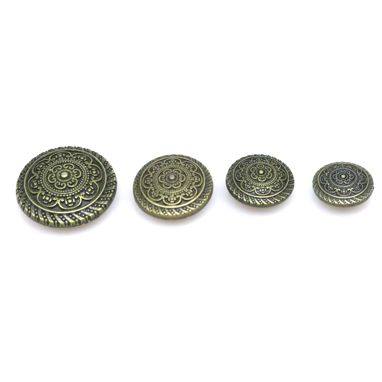 10Set 15mm/17mm/20mm/25mm 831 Alloy Press Studs Sewing Button Snap Button Fasteners Sewing Leather Craft Clothes Bags Garment