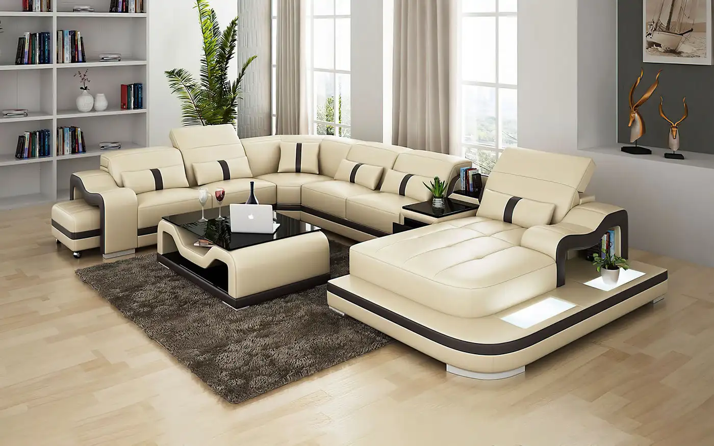 High quality sofa top real leather couch modern sofa set couches sectional living room sofas