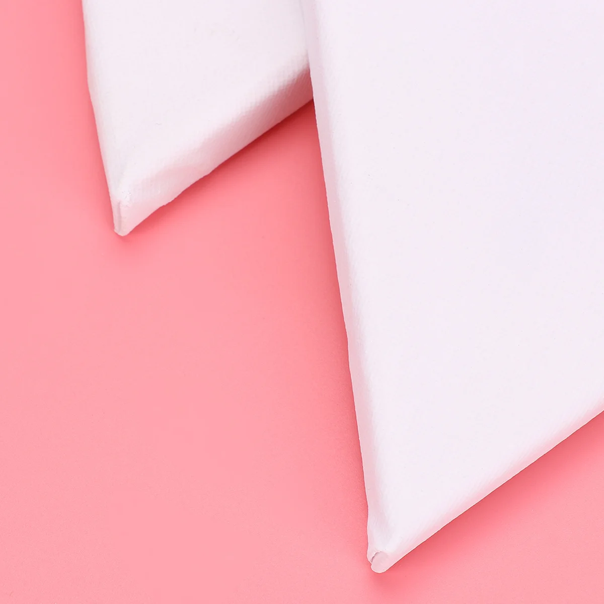 

2Pcs Oil Painting Frame Irregular Canvas Cotton Drawing Board Durable Creative Painting Panel for Student Hobbyists Triangle