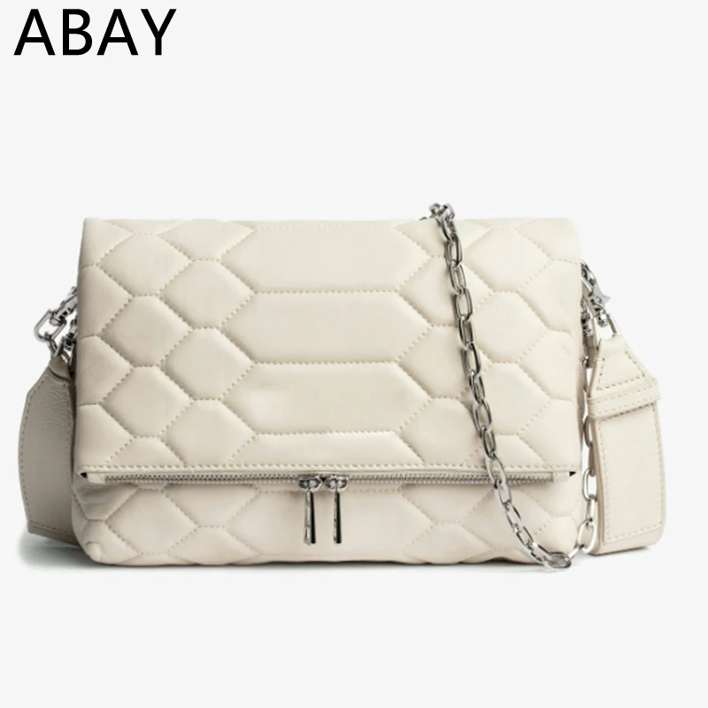 2024 Designer Wing Flap Zipper Shoulder Bags Fashion Metal Chain Strap Crossbody For Women Bag