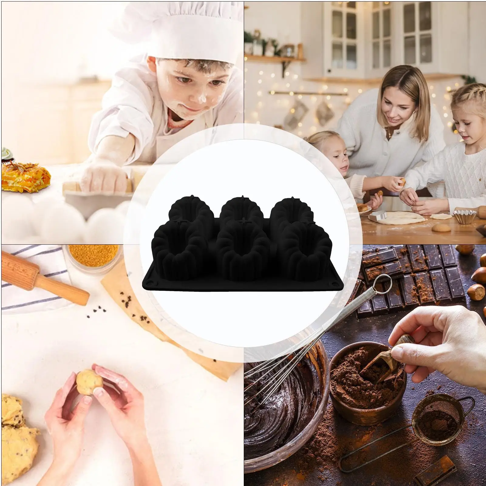 Raspberry Mold 3D Raspberry Shape Cake Decoration Mould 6 Cavity Fruit Pastry Molds for Home Kitchen Baking Pastry Bakery view 5