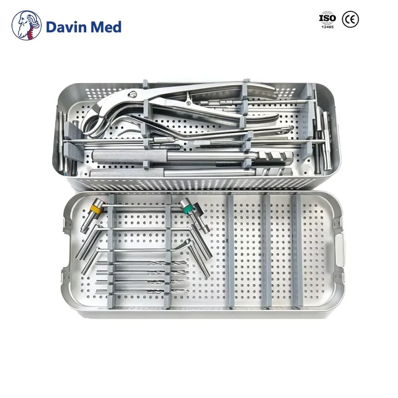 Manufactured In China CE ISO Certificated Orthopedic Surgical Instruments Set For Fracture Surgery Large Fragment Kit