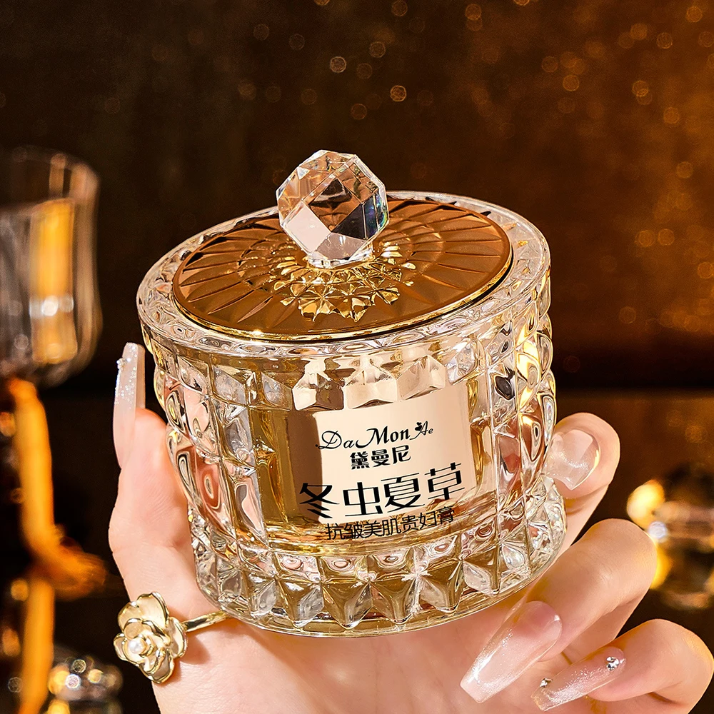 

Beauty Salon Cordyceps Sinensis Moisturizing Nourishing Luxury Face Cream Hydrating Face Primer Concealer Brighten Facial Cream