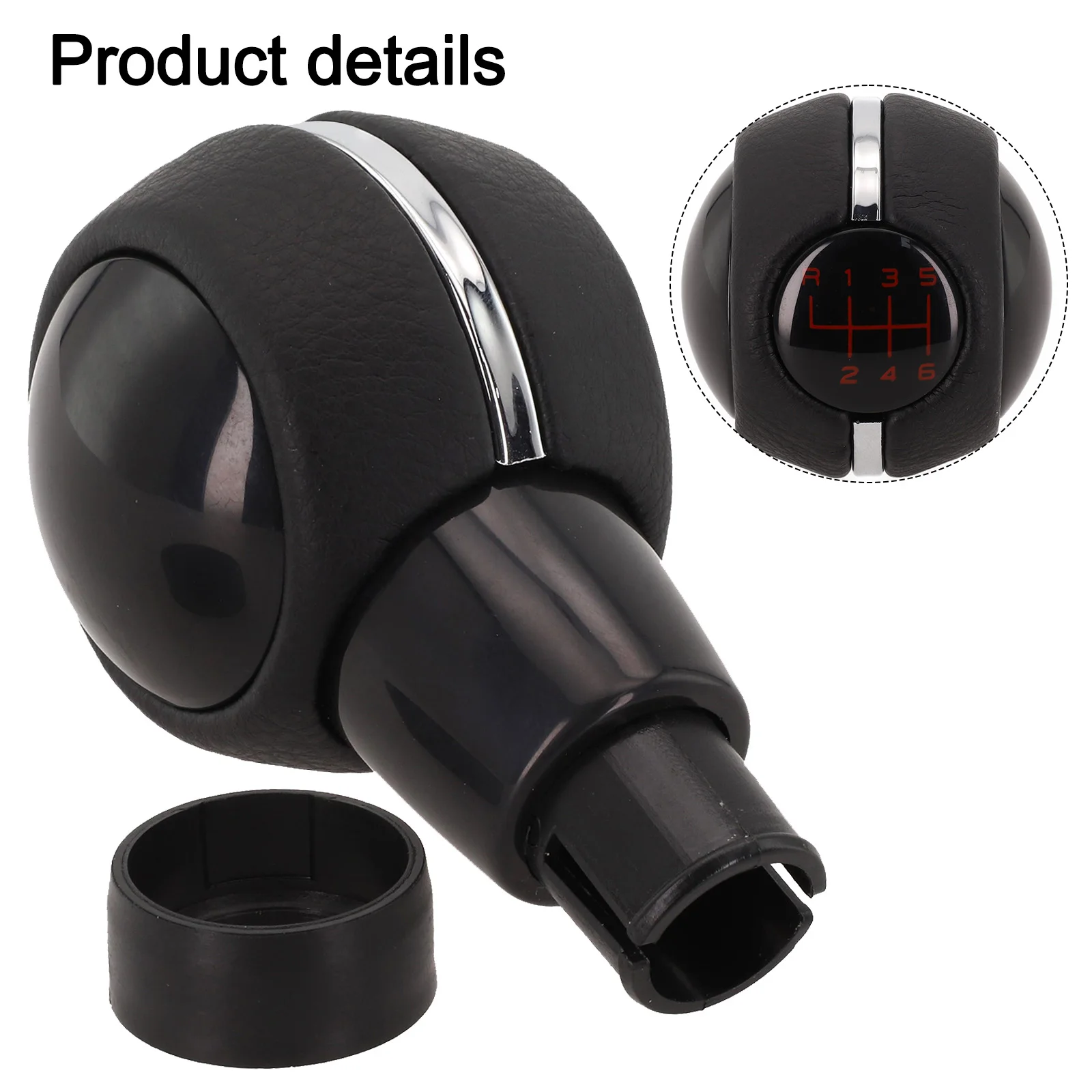 

For Mini For Cooper F54 F55 F56 F57 F60 6 Speed Manual Gear Shift Knob ABS Construction Direct Mount Shift Head