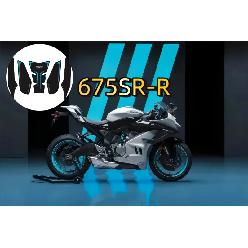 

NEW Motorcycle Tank Traction Side Pad Knee Grip Protective Sticker Cover FOR CFMOTO 675SR 675SR-R SR675 675 SR 2025+ Parts