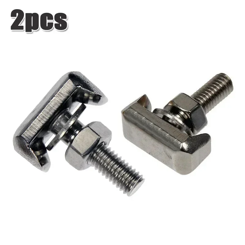 2*Battery Cable Terminal Connectors T-Bolt Replace #19116852 #6X0915138 #64740  Battery Terminals Connector Accessories