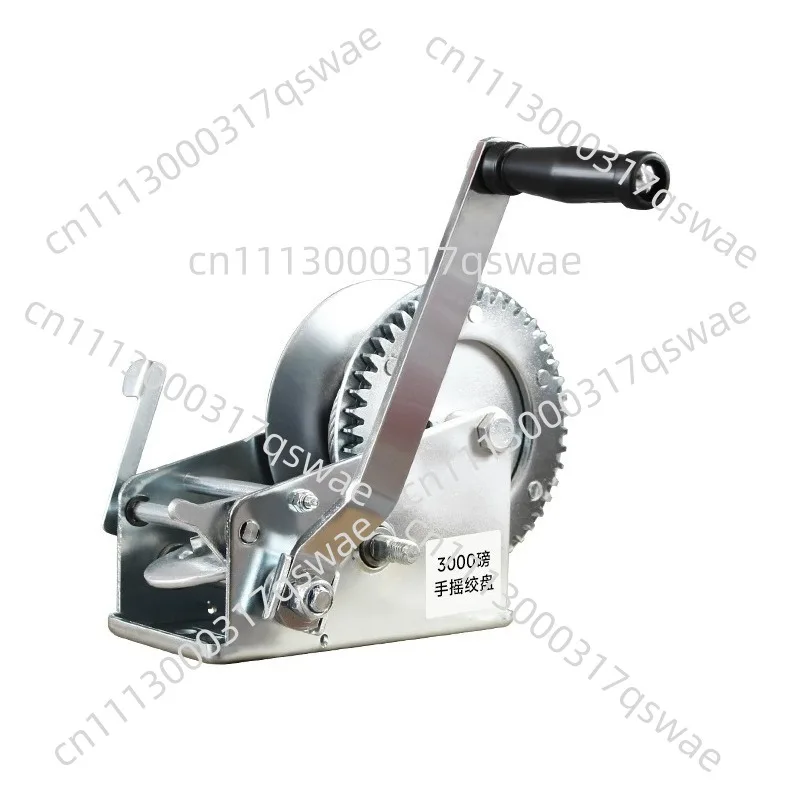 small manual hand crank winch Boat Truck Auto Manual Winch Tool Lifting Sling lifting tools