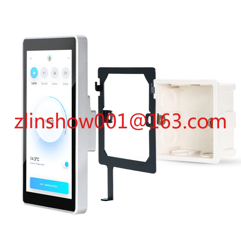 2025 YC-SM55P Smart Home Control4 Tuya Loxone Tablet 5.5 بوصة Relay Wall Mount Android Tablet Poe