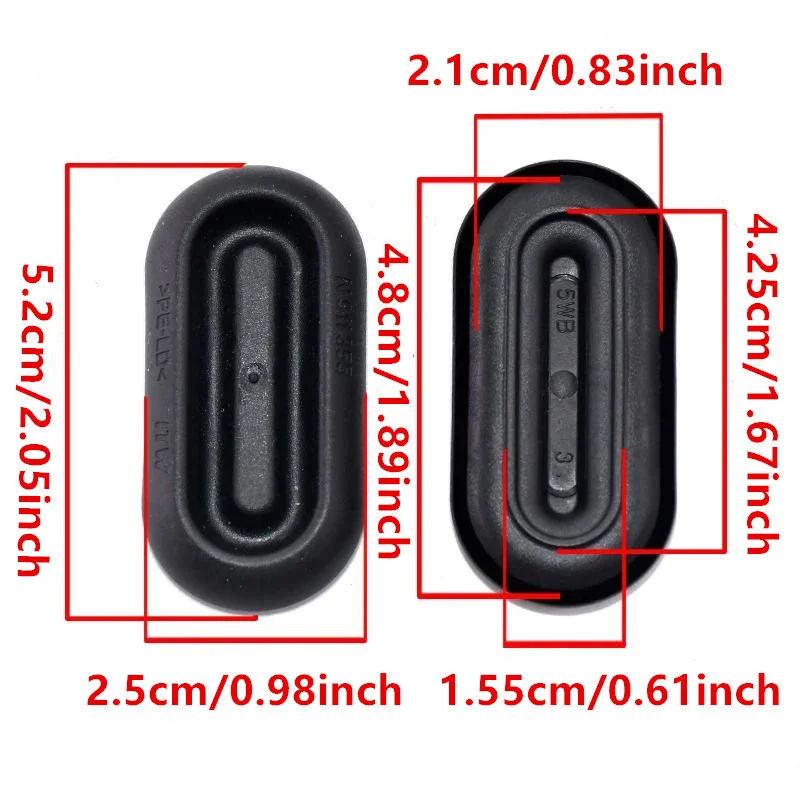5/10pcs Car Floor Pan Chassis Bung Plug Grommet For Vw Touran Scirocco Phaeton Lupo For Seat Exeo Toledo For Audi N91055001