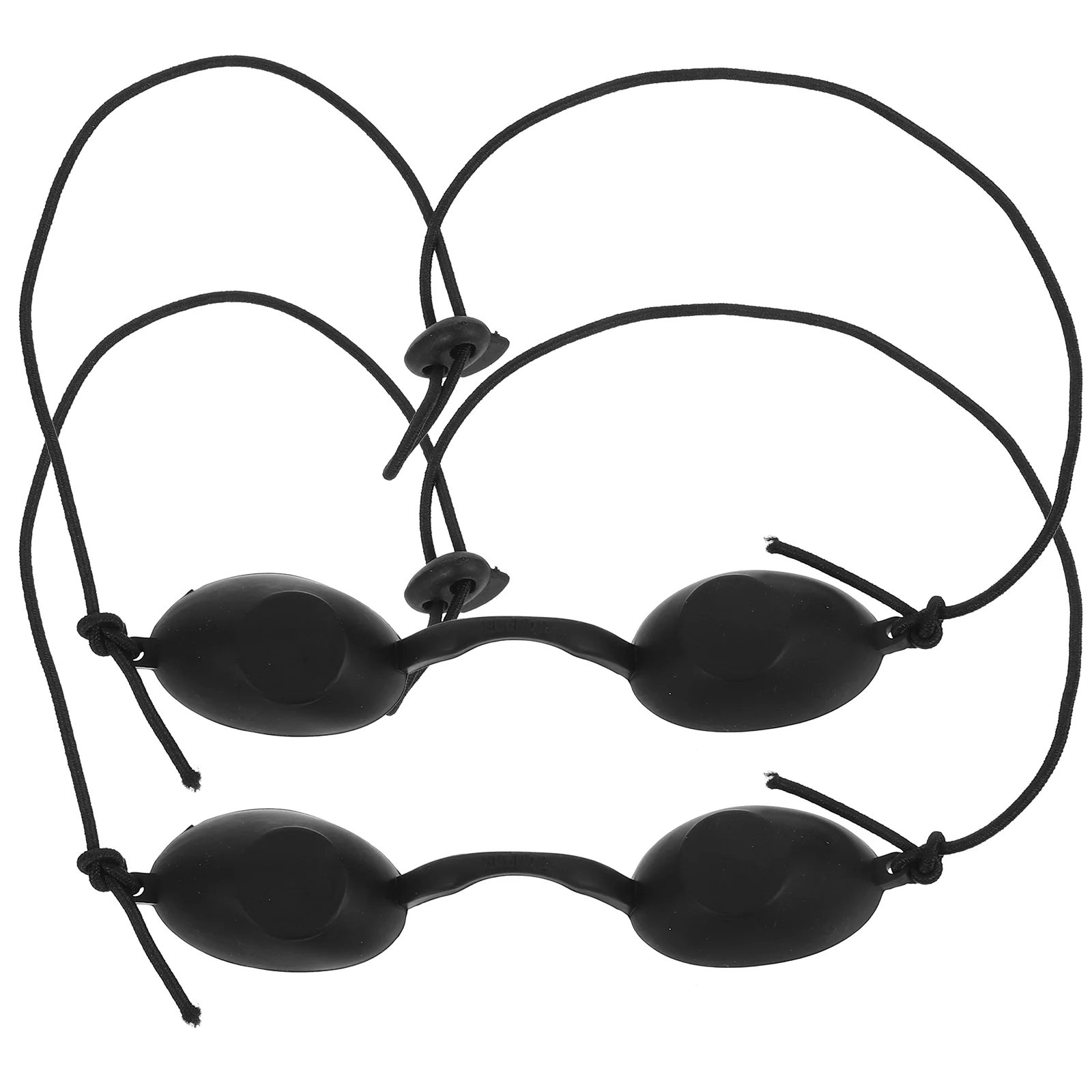 2 Pcs Good Shading Eye Patch Safety Goggles Blindfold IPL Protective Blinder Eyebrow Tattooing