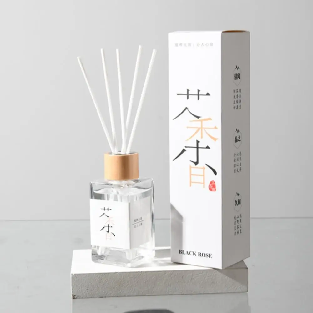 

Tea fragrance without fire aroma diffuser lasting Fragrance Bathroom Essential Oil Incense Sticks Decoration Reed Diffuser