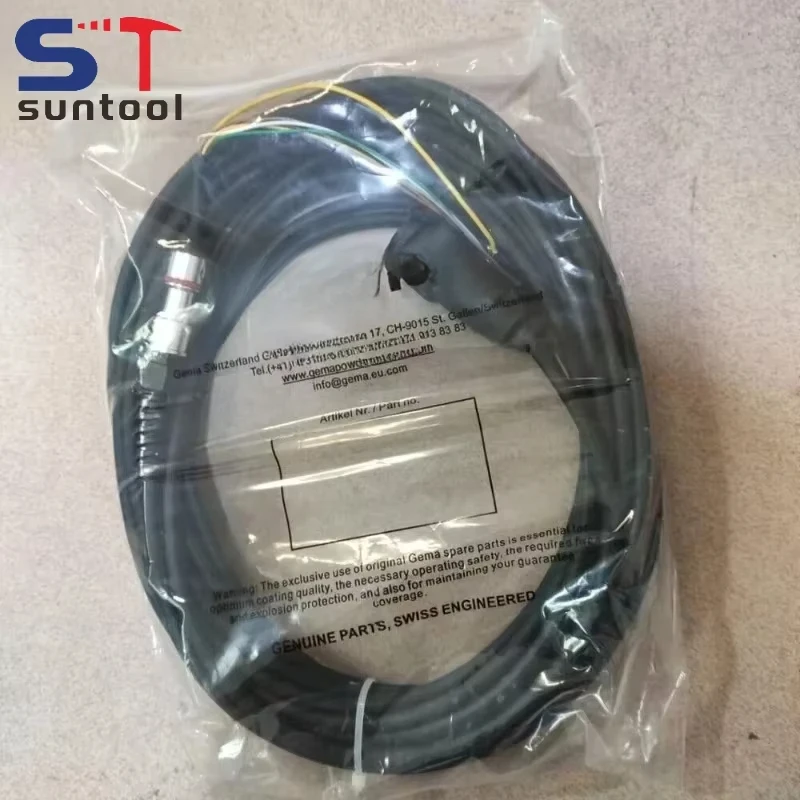 1007964 Gun cable complete 6M For Ge ma GM02 Manual Powder Coating Gun