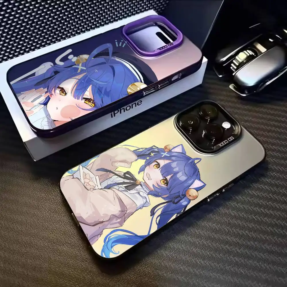 

Amamiya K-Kokoro C-Cute VTuber Phone Case For iPhone 17,16,15,14,13,12,11,Mini,Pro,E,MAX White Candy Matte Cover