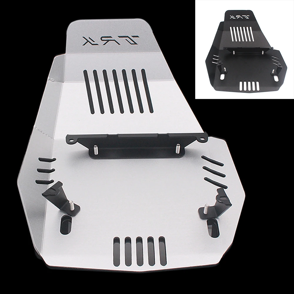 TRK502 TRK520X Aluminum Skid Plate Engine Guard Chassis Protection Cover Fit For Benelli Jinpeng TRK 502 502X Accessories