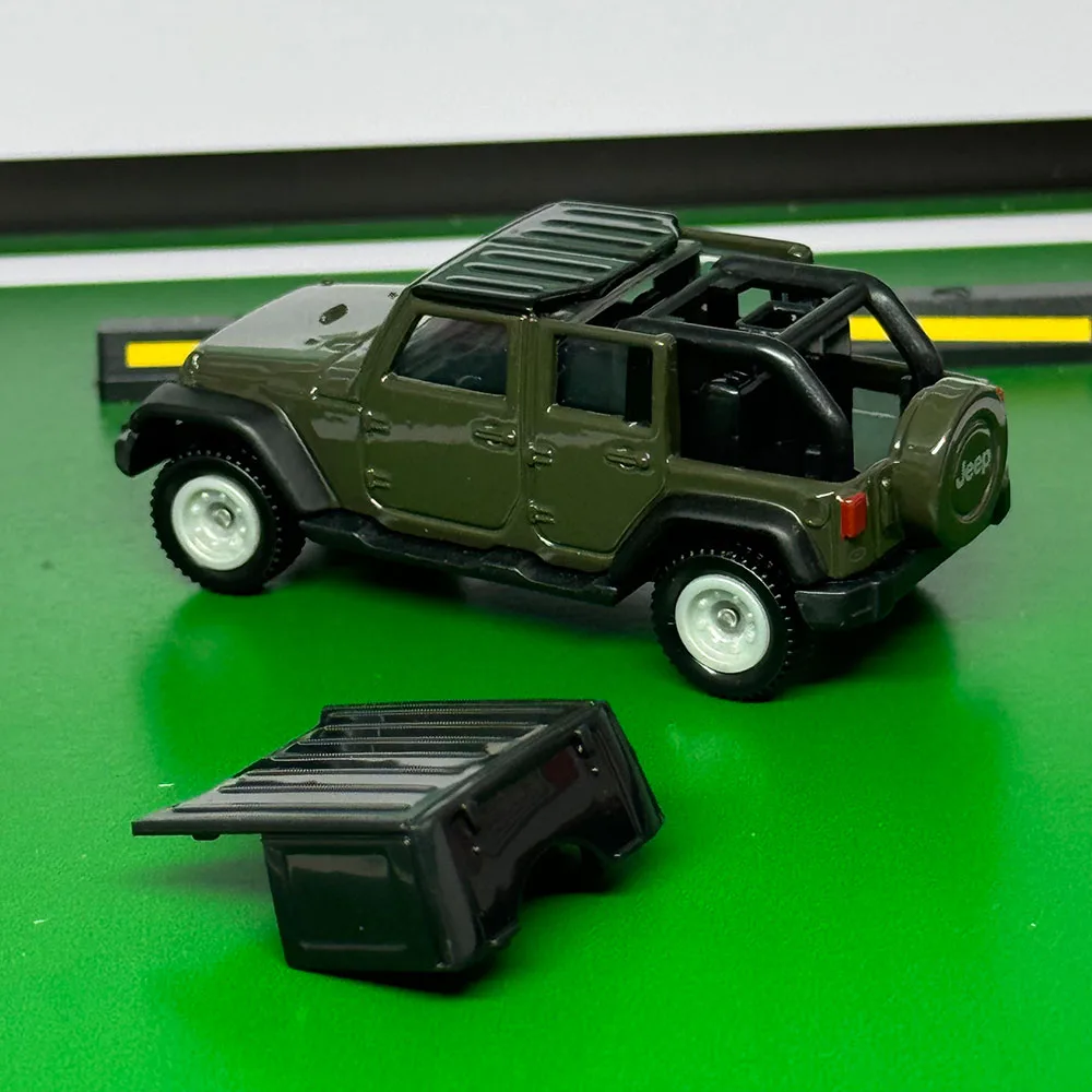 Takara Tomy Tomica No.80 Jeep Wrangler Odlew Stalowy Statyczny Model Samochodu Kolekcja Ekspozycyjna Zabawka Prezent dla Chłopca