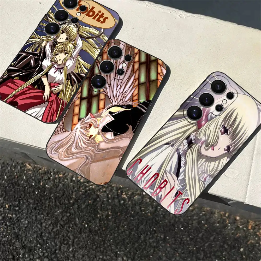 Anime Chobits Classic Phone Case For Samsung S 24 fe 25 Ultra plus 20 lite 21 30 22 23 24 22 Ultra 5G Fundas