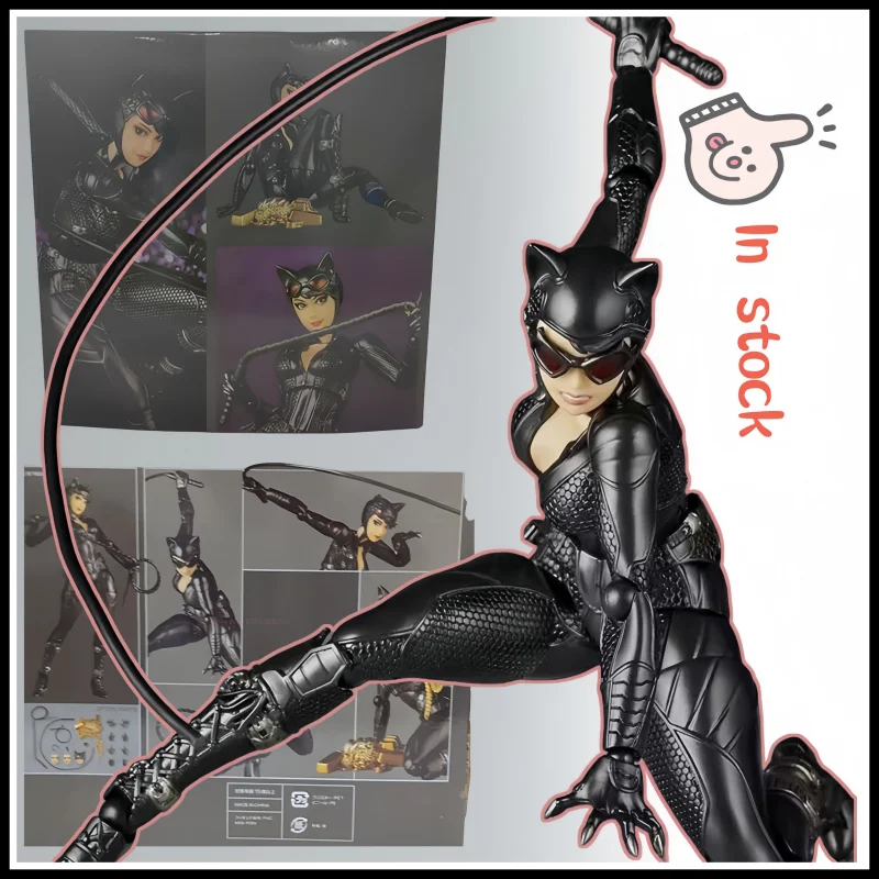 

Hot In Stock Ko Kaiyodo Revoltech Yamaguchi Anime Figure Catwoman Ko Figuras Action Figure Collectible Model Birthday Gifts Toys