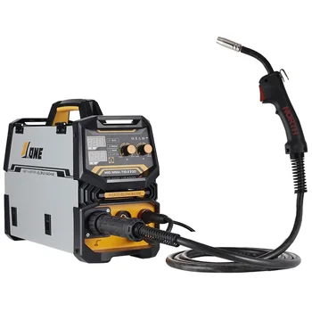 JONE MIG Welder 270A TIG ARC 3IN1 Functions 110V CO2 ARC MMA Stick IGBT DC Inverter Gas Gasless Types Welding Machine