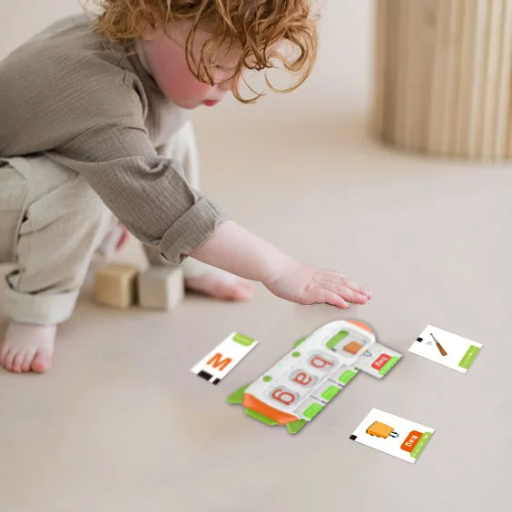 English Word Music 2-6 Years Card Insertion Card Early Education Machine Learning Map Listening and Reading Teaching Audio