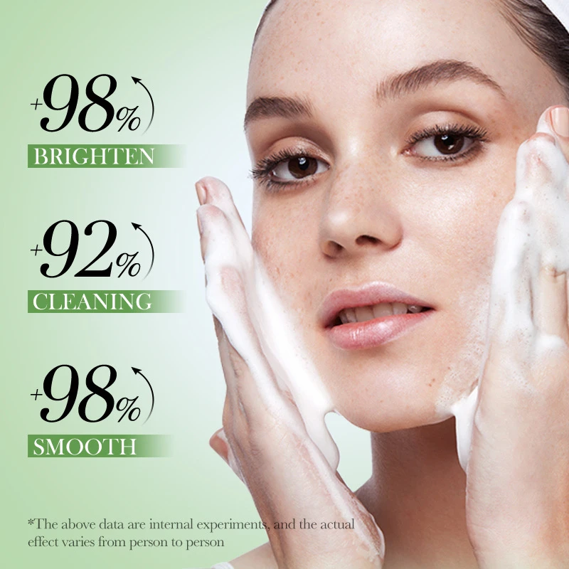 Fruit Amino Acid Cleansing Mousse Two Options Available: Kiwi / Lemon Foaming Cleanser Deep Cleansing Pores Oil Control Moisturizing Brightening Cleanser 150 ml