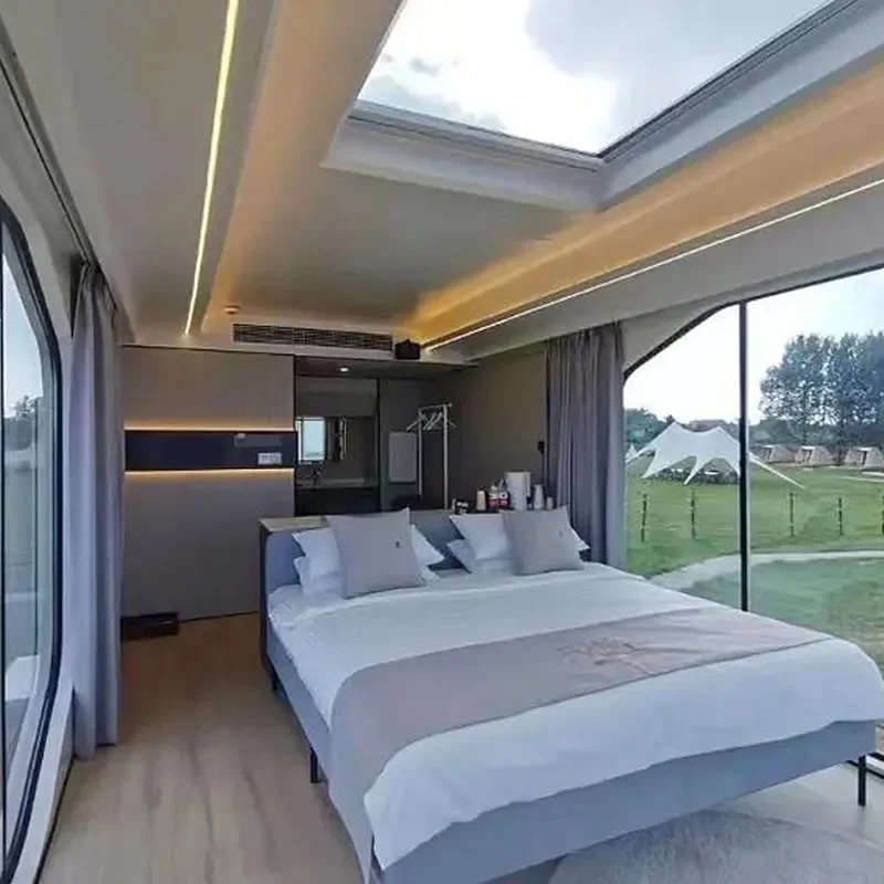 モバイルハウス スペースカプセルハウス 高品質プレハブ別荘 人気販売中 コンテナハウス 環境に優しい