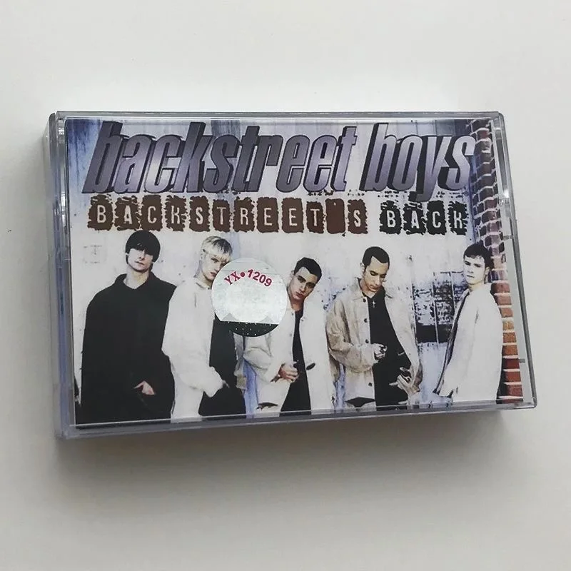 Classic Backstreet Boys Music Tape Backstreet's Back Album Cosplay Soundtracks Box Cassettes Car Walkman Tape Party Music Gifts