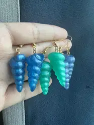 Fashion Conch Pendant Earrings Stardew and the Valley Mermaid Proposal Game Series Stud Earrings Game Enthusiasts Presents