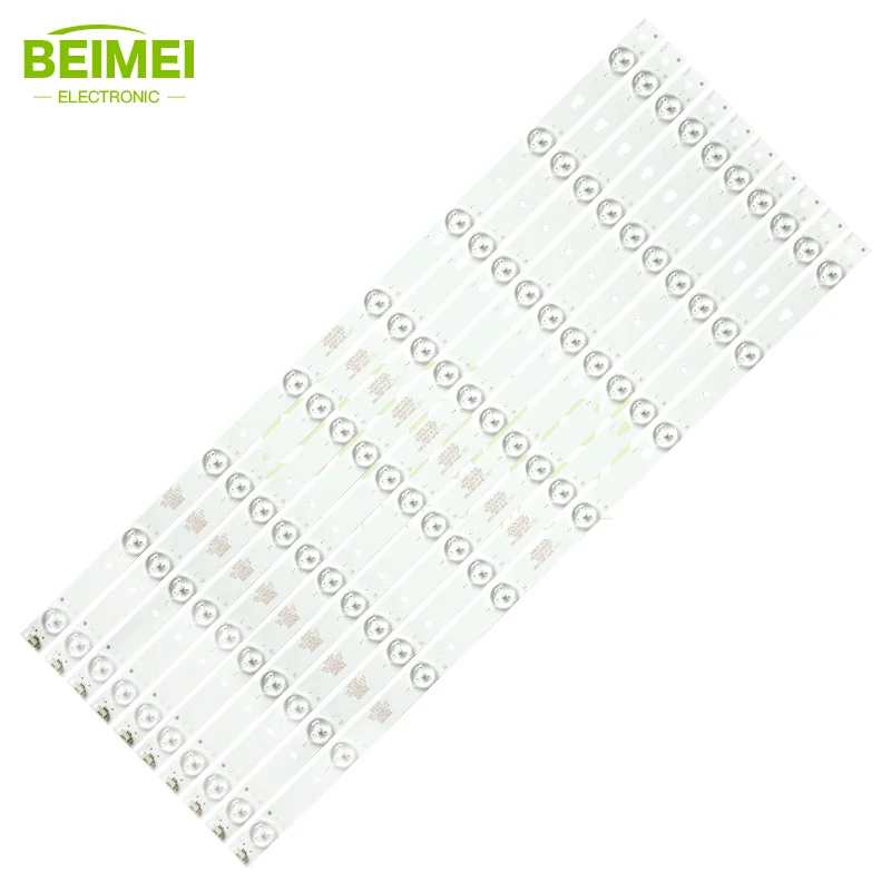 TV backlight strip LE49D8-01(A) PN:30349008202 for TV Haier LS49H510X LS49H510N  LS49A51  H49E17A  U49A5  8led 10pcs/set