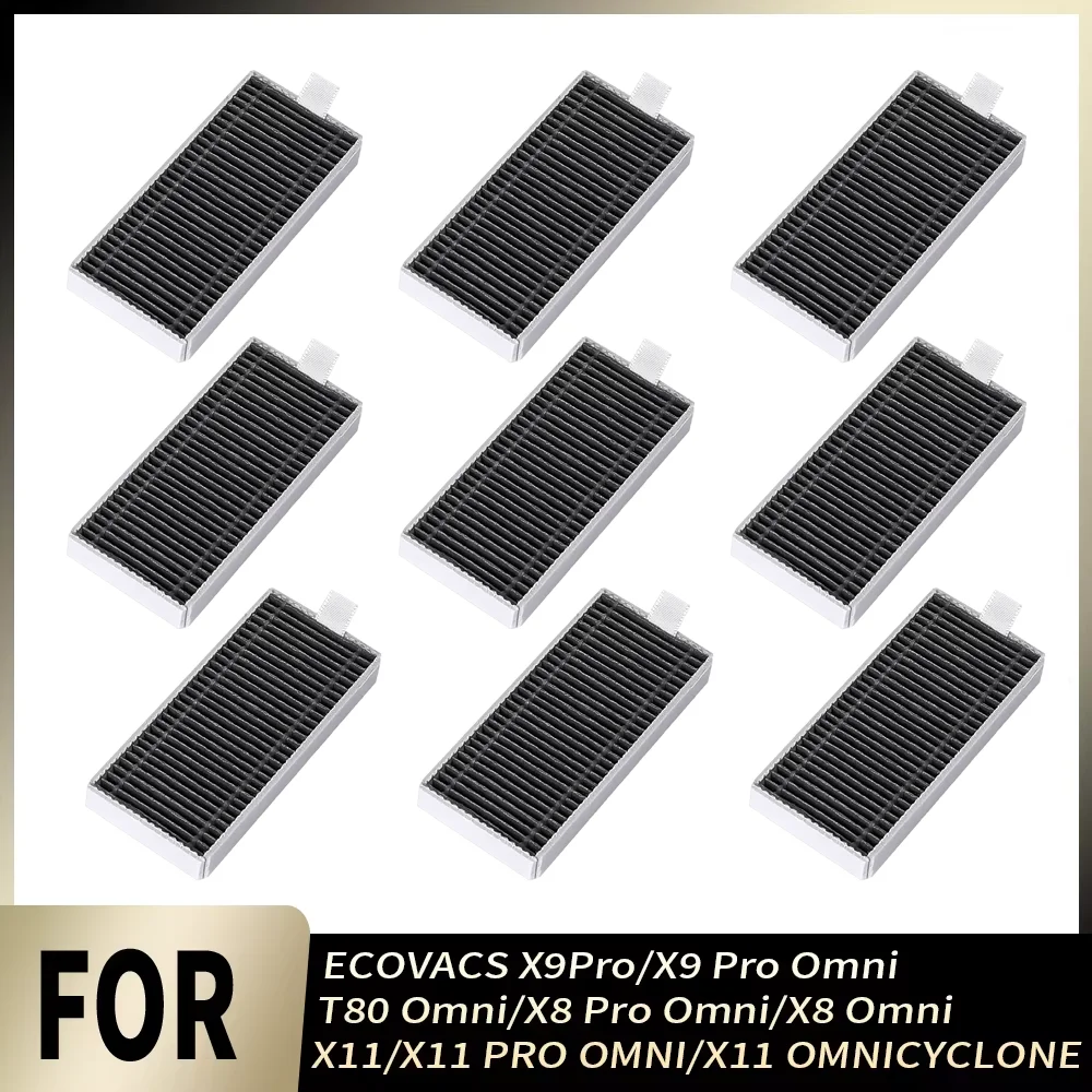 

HEPA Filters For ECOVACS DEEBOT X9Pro/X9 Pro Omni/T80 Omni/X8 Pro Omni/ X8 Omni/X11/X11 PRO/X11 PRO OMNI/X11 OMNICYCLONE Robot