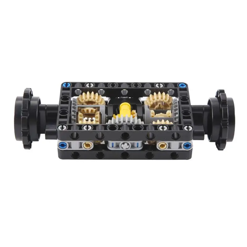 

Best-MOC-19788 Tank Steering Structure Gear Differential Hole Assembly Power Motor Control Building Blocks