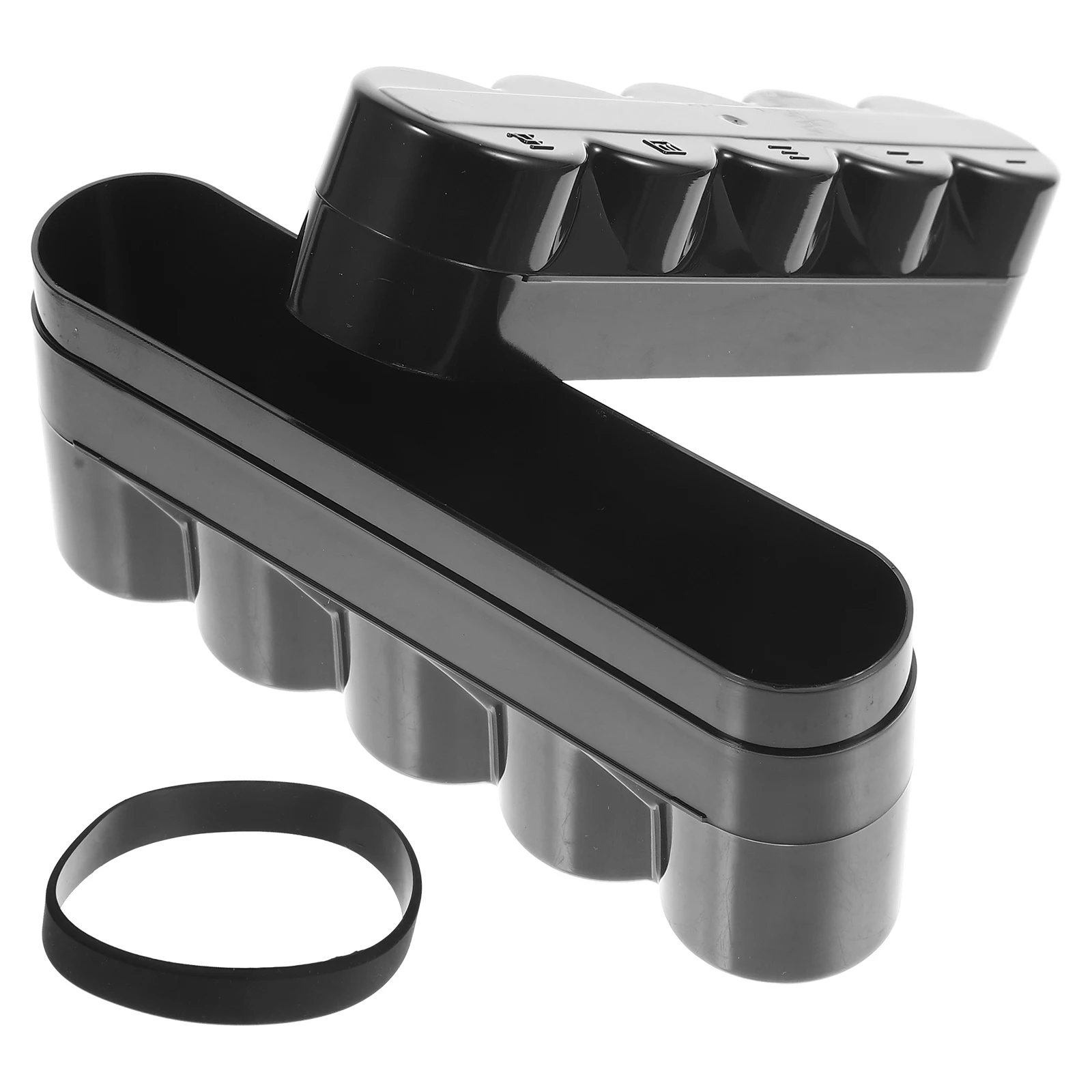

5pcs 120 Canisters Holder Storage Box for Camera Film Rolls Durable Case 5 Rolls Large Capacity Plastic Container