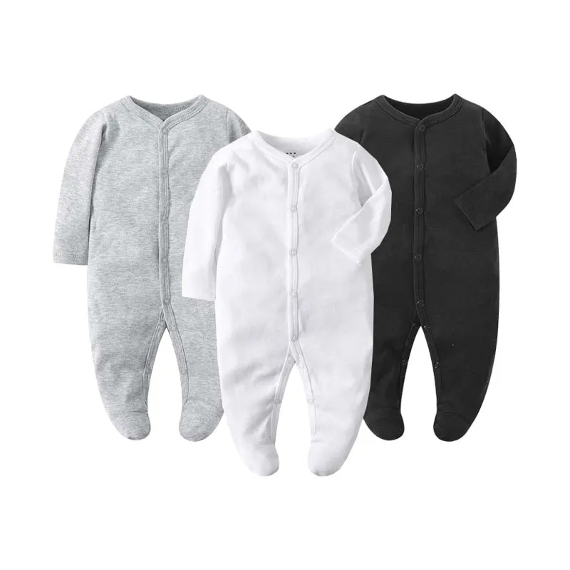 Весенне-осеннее боди для маленьких мальчиков и девочек с длинным рукавом, 100% хлопок, одежда для детей 0-12 месяцев, детский комбинезон, одежда