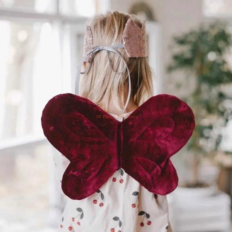 96GC 1 ensemble d'accessoires Costume pour enfants, magique étoile créative couronne, jolie aile filles pour