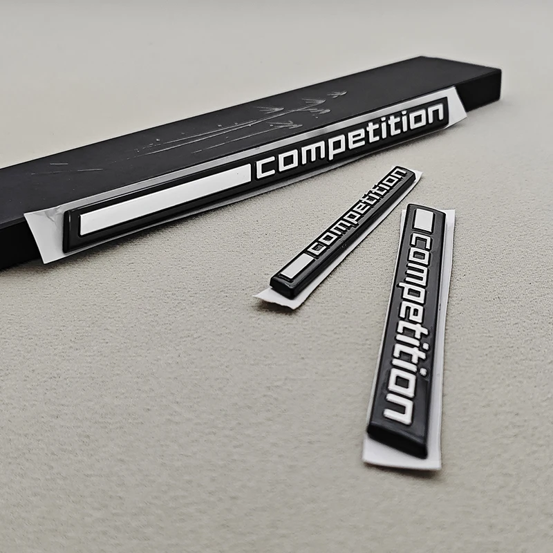 3D ABS Wettbewerbs-Emblem Aufkleber für BMW M2 M3 M4 M5 M8 G20 G30 F10 F30 F80 Auto Kofferraum Kotflügel Karosserie Logo Dekor Zubehör – Detail 7