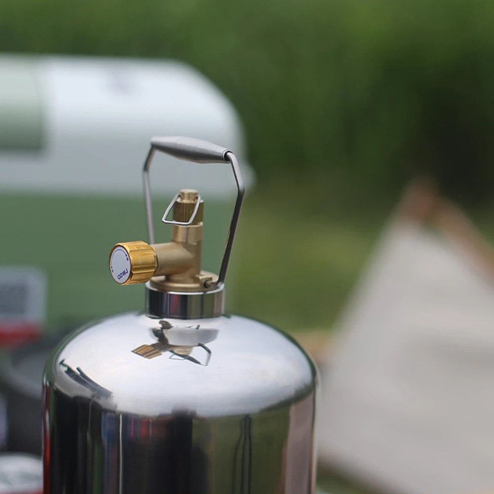 

Медный адаптер клапана, запасной шланг для кемпинга, бутылка для хранения топлива, цилиндр, клапан, перерабатываемый газовый разъем