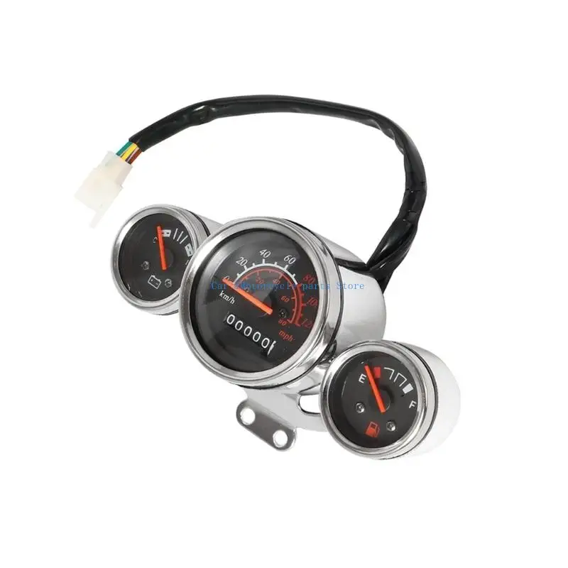 

Y9UC Motorcycle Speedometer Odometer Waterproof Backlight for Bike Electric Vehicle