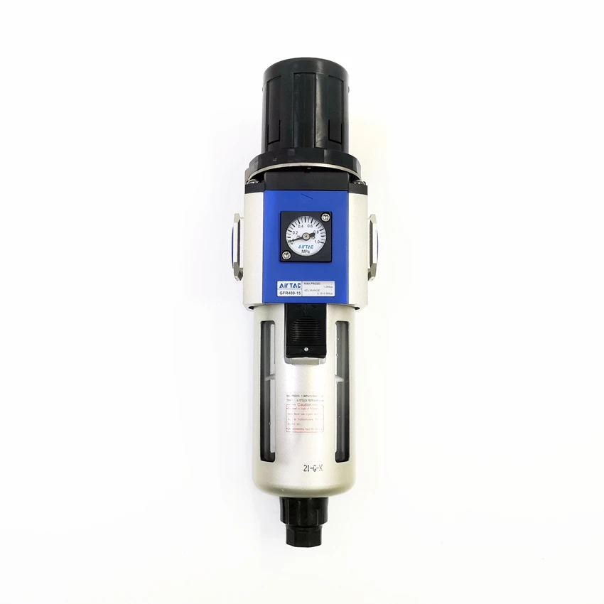 AirTAC  GFR40015AF1 1/2'' Pneumatic Filter Air Treatment Unit Pressure Regulator Compressor Automatic Drain Type