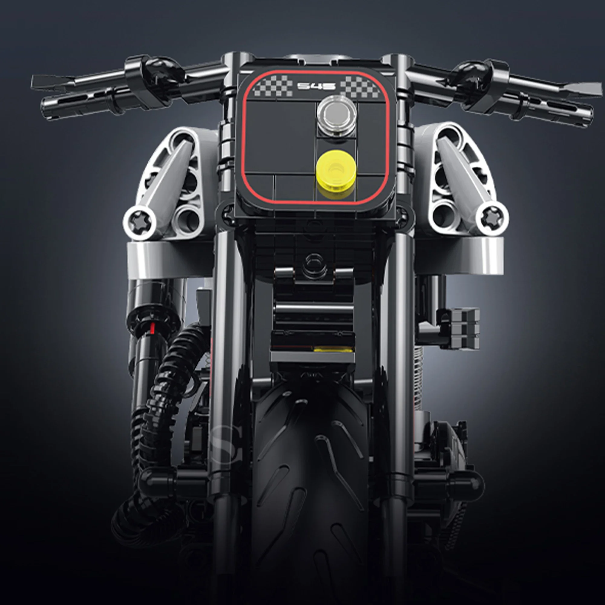 City Racer Bouwstenen Motorfiets MOC 533pcs 1:8 Technische Snelheid Sport Motor Bricks Speelgoed voor Kinderen Volwassenen Verjaardagscadeautjes