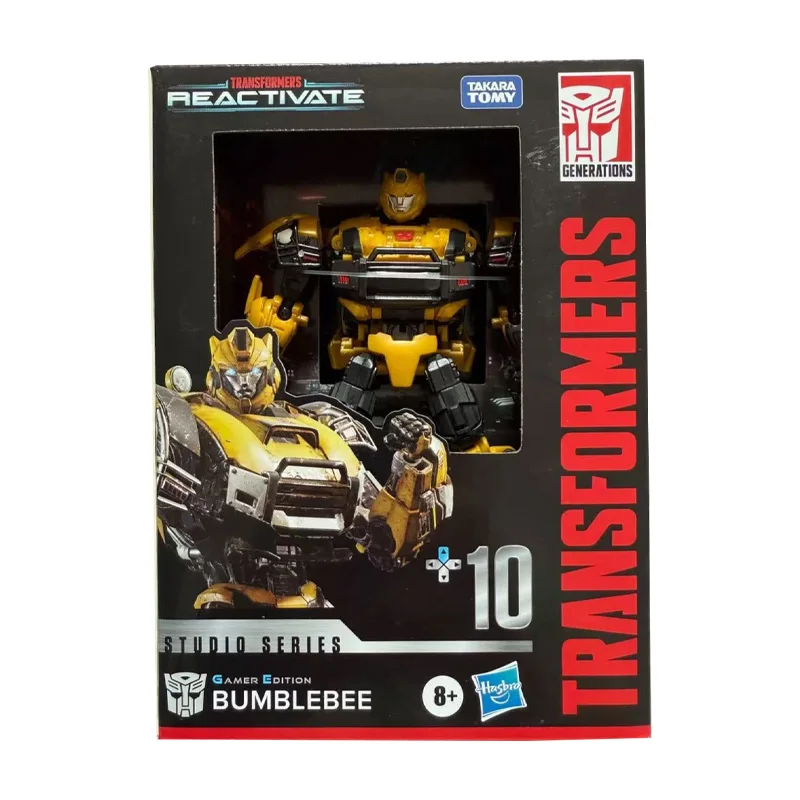 Hasbro-TransDevices Studio Series, Deluxe aq, Réactiver 10 Bumblebee, Figurines d'action, Modèle de jouet, Anime, Noël