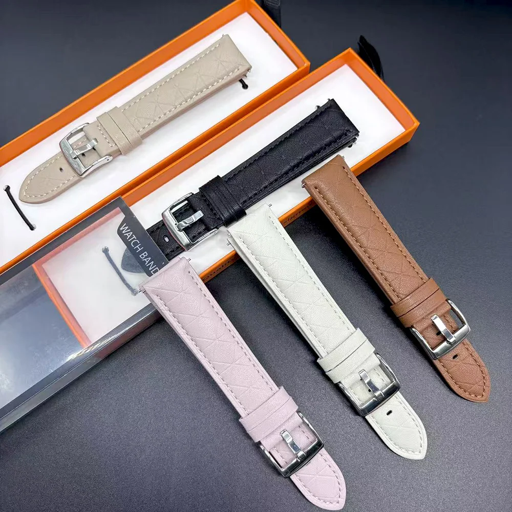 18 mm 20 mm PU-Lederarmband für Huawei Watch GT4/2/3/GT5 Pro 41 42 43 mm Smart Watch Band Honor Magic 2 42 mm Ersatzarmband