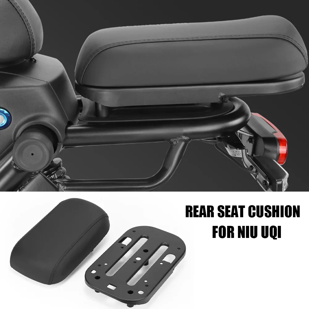 

For Niu Uqi Rear Seat Cushion Electric Bike Passenger Seat High Quality Thicken Super Soft Comfortable Uqi Parts