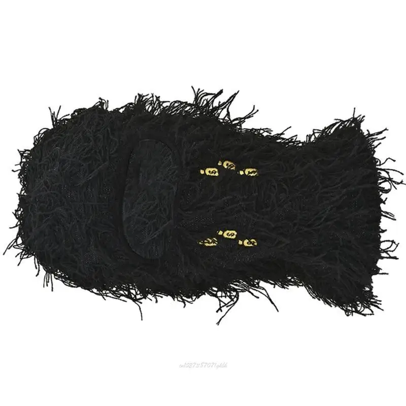 X5XA Scary Robber Hat Halloween Party Holiday Hat Boys Men Winter Knitted Hats