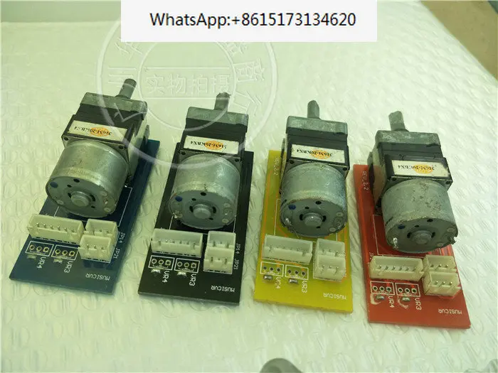 5 pieces Japan ALPS 20KBX4 RK168 quadruple belt motor potentiometer B20K handle length 20MMF belt plate